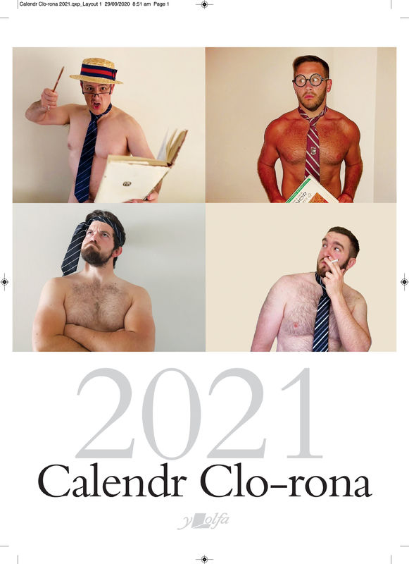 A picture of 'Calendr Clo-rona 2021' by Catrin Angharad Jones