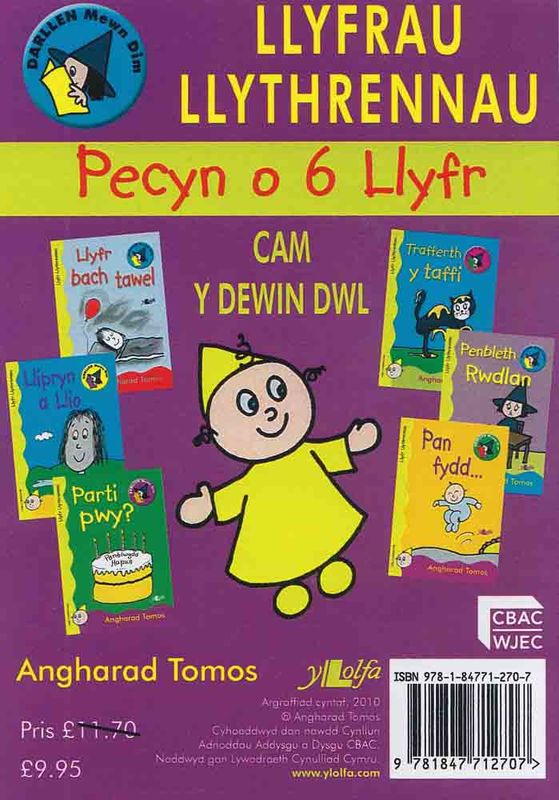 A picture of 'Pecyn Llyfrau Llythrennau Y Dewin Dwl' 
                              by Angharad Tomos