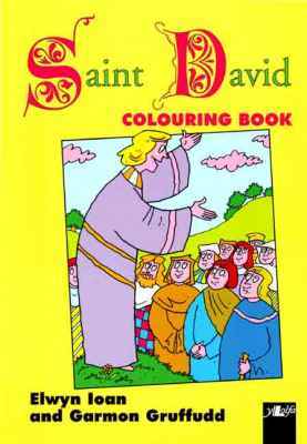 Llun o 'Saint David Colouring Book' gan Elwyn Ioan, 