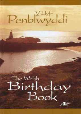 A picture of 'Y Llyfr Penblwyddi / The Welsh Birthday Book' 
                              by Y Lolfa
