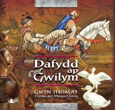 Llun o 'Stori Dafydd ap Gwilym' 
                              gan Gwyn Thomas