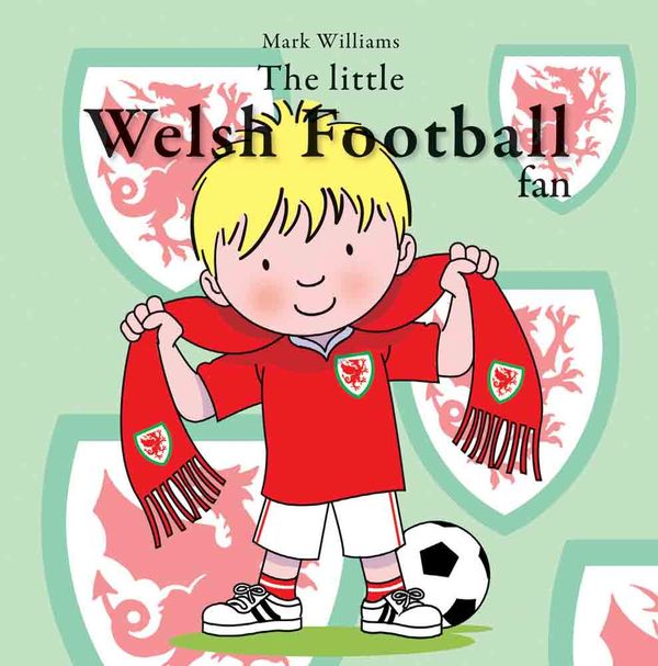 Llun o 'The little Welsh Football Fan'