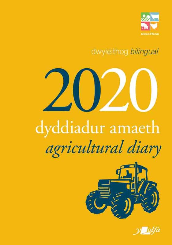 Llun o 'Dyddiadur Amaeth 2020 Agricultural Diary' 
                              gan Y Lolfa