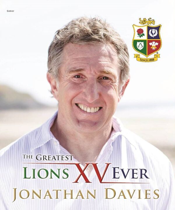 Llun o 'The Greatest Lions XV Ever' 
                              gan Jonathan Davies