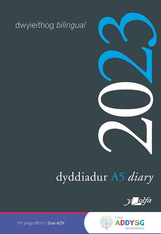 Llun o 'Dyddiadur Addysg A5 2023 Academic Diary' gan Y Lolfa
