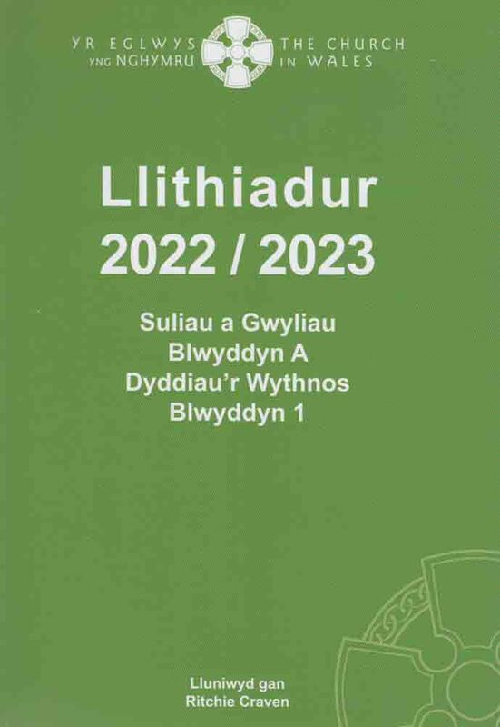 Llun o 'Llithiadur Yr Eglwys yng Nghymru 2022/23'
