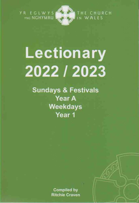 A picture of 'Church in Wales Lectionary 2022-23'