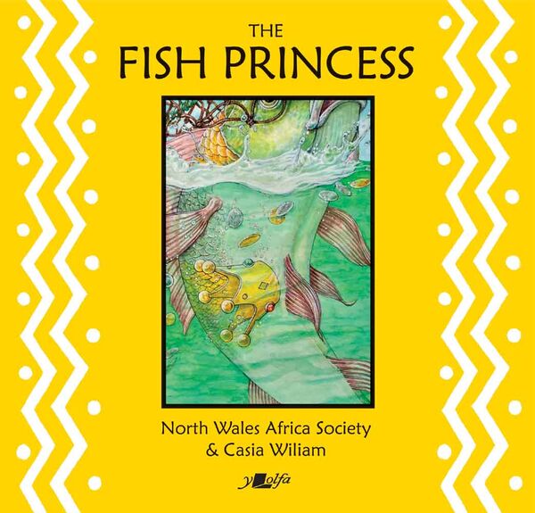 A picture of 'The Fish Princess' by Casia Wiliam, North Wales African Society Cymd. Affrica Gogledd Cymru