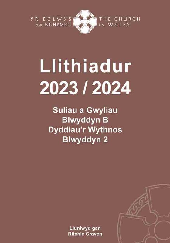Llun o 'Llithiadur Yr Eglwys yng Nghymru 2023/24'