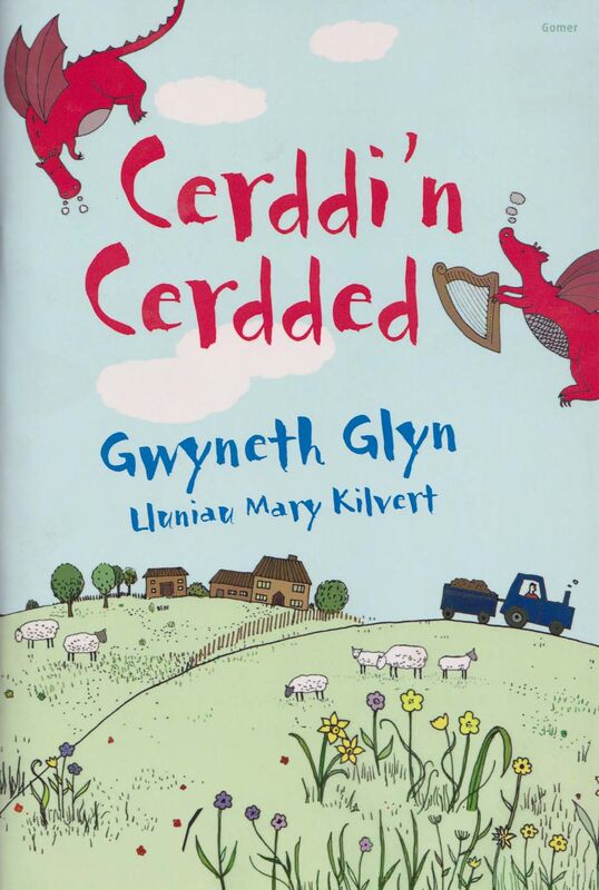 Llun o 'Cerddi'n Cerdded' gan Gwyneth Glyn