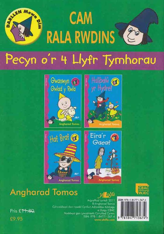 A picture of 'Pecyn Cam 2 Rala Rwdins (Llyfrau Tymhorau)' 
                              by Angharad Tomos