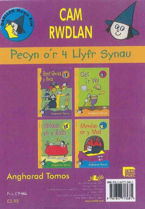 A picture of 'Pecyn Cam 2 Rwdlan (Llyfrau Synau)' 
                              by Angharad Tomos