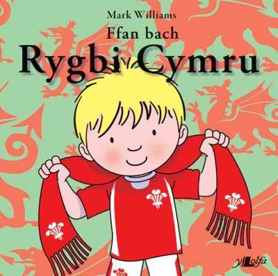 Llun o 'Ffan Bach Rygbi Cymru'