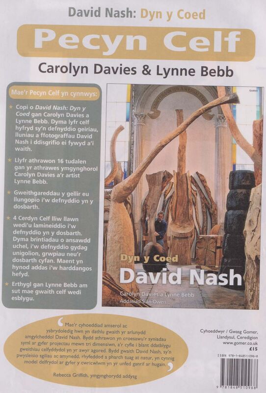 Llun o 'Pecyn Celf David Nash - Dyn y Coed' 
                              gan Carolyn Davies, Lynne Bebb