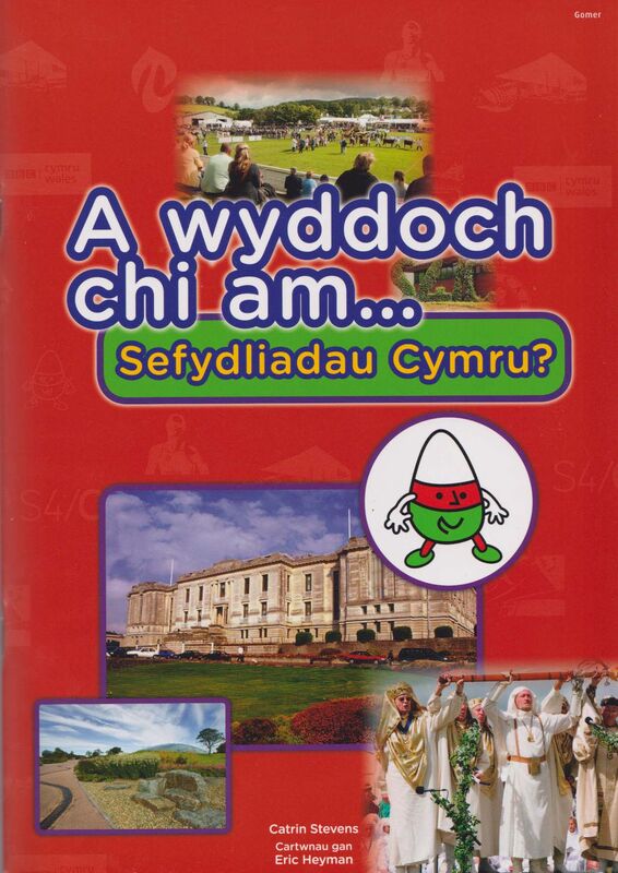 Llun o 'Cyfres a Wyddoch Chi: A Wyddoch Chi am Sefydliadau Cymru?' 
                              gan Catrin Stevens