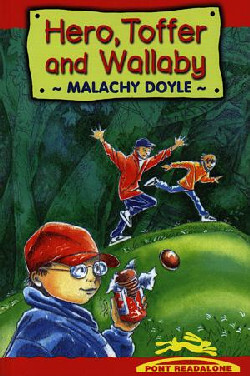 A picture of 'Pont Readalone: Hero, Topher and Wallaby' 
                              by Malachy Doyle